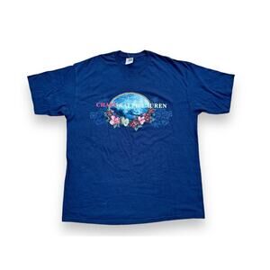 Vintage 90s Chaps Polo Ralph‎ Lauren Big Spell Out T-Shirt Men's Size XL